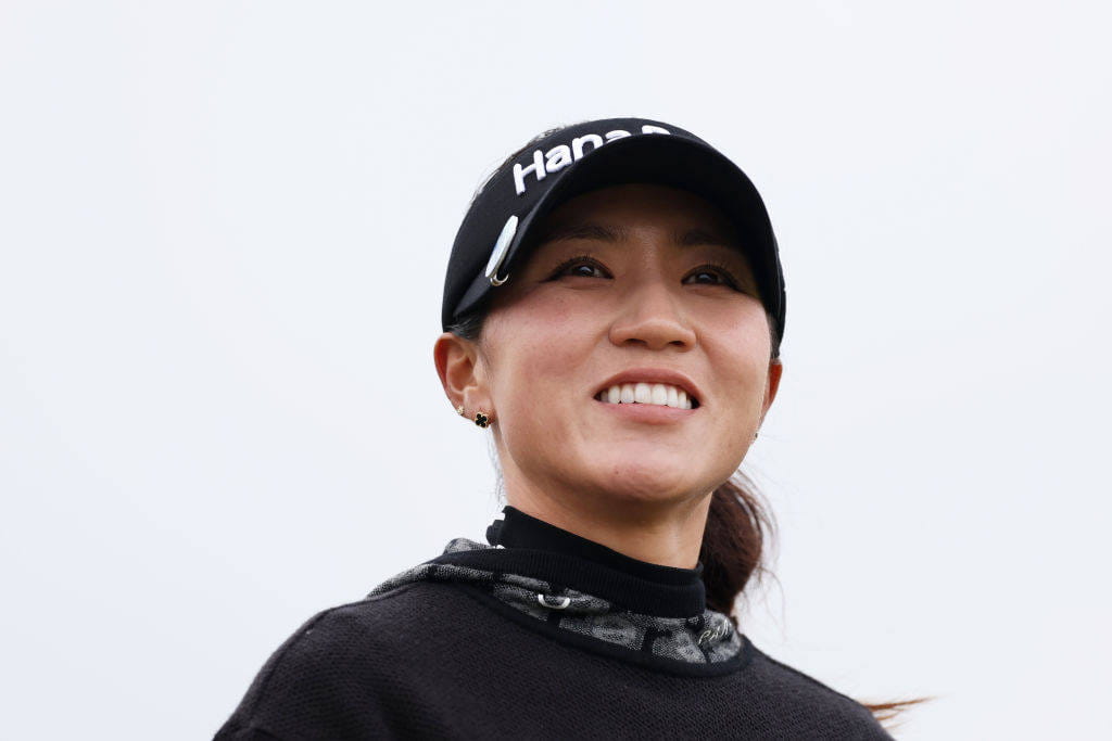 Lydia Ko on the final day of the AIG Women